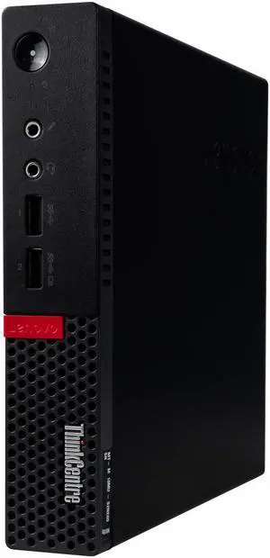 Lenovo Desktop M910Q Intel Core i5-6500T 8GB DDR4 M.2-NVMe SSD Integrated Graphics Windows 10 Pro