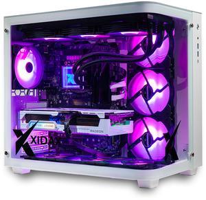 Xidax X-6 Series Intel Core i9 14900KF (up to 6.0GHz), RX 9070XT 16GB, 2TB NVMe M.2 SSD, 32GB (2x16GB) RAM, Liquid cooling, Window 11 Home Onami White Gaming Desktop - Assembled & Serviced in Utah