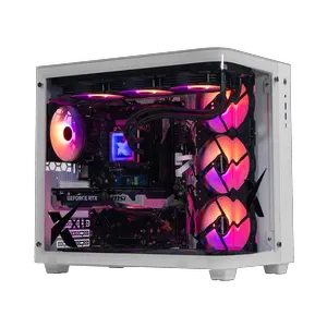 Xidax X-6 Intel Core i7 14700KF 3.4GHz (up to 5.6GHz), NVIDIA GeForce RTX 5060Ti 16G, 2TB NVMe M.2 SSD, 32GB (2x16GB) RAM, Windows 11 Home Onami White Gaming Desktop - Assembled & Serviced in Utah