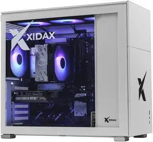 Xidax X-6 Series AMD Ryzen 7 7800X3D 4.2Mhz (Max: 5.0Mhz), NVIDIA GeForce RTX 5050 8GB, 2TB NVMe M.2 SSD, 16GB (2x8GB) RAM, Window 11 Home Xen White Gaming Desktop - Assembled & Serviced in U.S