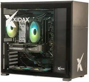 Xidax Gaming Desktop PC X-6 Series X-6 RTX 5060Ti 16GB + i7 14700F Xen Black Intel Core i7-14700F 32GB DDR5 2TB NVMe SSD GeForce RTX 5060 Ti Windows 11 Home