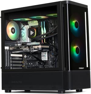 STORMCRAFT Gaming PC SKYHAWK PRO Intel Core i9-14900KF NVIDIA GeForce RTX 5070 Ti – AI Powered 32GB DDR5 6000MHz RGB 2TB NVMe SSD 360mm AIO  850W PSU Windows 11 Home - SP149KFCC-57TN1