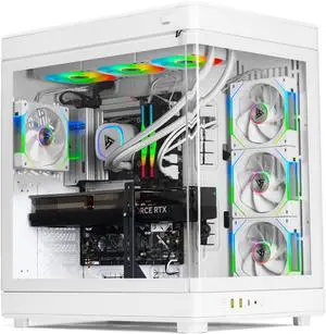 STORMCRAFT Gaming PC WIZARD White AMD Ryzen 7 7800X3D NVIDIA GeForce RTX 5070 Ti β AI Powered 32GB DDR5 6000MHz RGB 2TB SSD 360mm AIO 3.4β IPS LCD Display Windows 11 Home - WW780XDCC-57TN1 STORMCRAFT Gaming PC WIZARD White AMD Ryzen 7 7800X3D NVIDIA GeForce RTX 5070 Ti β AI Powered 32GB DDR5 6000MHz RGB 2TB SSD 360mm AIO 3.4β IPS LCD Display Windows 11 Home - WW780XDCC-57TN1
