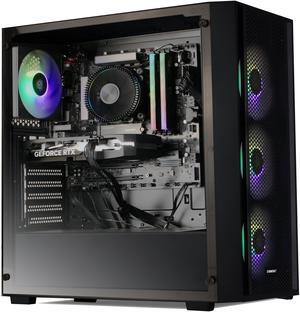 STORMCRAFT Gaming PC SCORPIO Intel Core i5-14400F NVIDIA GeForce RTX 5060  – AI Powered 32GB DDR4 3200MHz RGB 1TB NVMe SSD 650W PSU Windows 11 Home - SC1440FCB-560N1