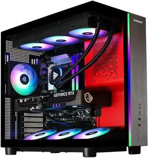 STORMCRAFT Gaming PC PHANTOM AMD RYZEN 7 9800X3D NVIDIA GeForce RTX 5070 TI - AI Powered 32GB DDR5 6000MHz RGB 2TB NVMe SSD 360mm AIO 850W PSU Windows 11 Home- PH980XDCC-57TN1 STORMCRAFT Gaming PC PHANTOM AMD RYZEN 7 9800X3D NVIDIA GeForce RTX 5070 TI - AI Powered 32GB DDR5 6000MHz RGB 2TB NVMe SSD 360mm AIO 850W PSU Windows 11 Home- PH980XDCC-57TN1