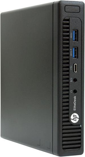 HP Desktop Computer 800 G2-MINI Intel Core i5-6500T 8 GB 240 GB SSD Intel HD Graphics 530 Windows 10 Pro 64-bit