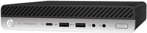 HP Desktop Computer EliteDesk 800 G3 Intel Core i5-6500T 8 GB 256GB SSD Intel HD Graphics 530 Windows 10 Pro