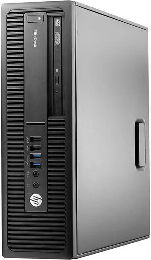 HP Desktop Computer 800 G2-SFF Intel Core i5-6500 8GB DDR4 240GB SSD Intel HD Graphics 530 Windows 10 Pro 64-bit