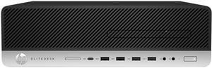 HP EliteDesk Desktop 800 G3 SFF Intel Core i7 6th Gen 6700 (3.40GHz) 16 GB 512 GB SSD DVDRW Windows 10 Pro