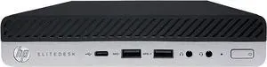 HP Desktop Computer EliteDesk 800 G5-MINI Intel Core i5-9500T 16GB DDR4 512GB SSD Intel UHD Graphics 630 Windows 10 Pro 64-bit