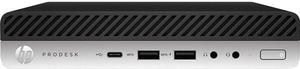 HP Business Desktop ProDesk 600 G4-MINI Intel Core i5-8500T 16GB DDR4 500 GB PCIe SSD Intel UHD Graphics 630 Windows 11 Pro 64-bit