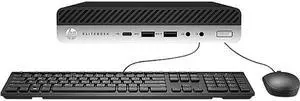 HP Grade A Business Desktop EliteDesk 800 G3 Mini Intel Core i5-7500T 16GB DDR4 512 GB 2.5" SSD Intel HD Graphics 630 Windows 10 Pro 64-bit