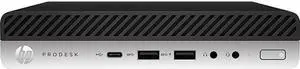 HP Business Desktop ProDesk 600 G4-MINI Intel Core i5-8500T 8GB DDR4 256GB SSD Intel UHD Graphics 630 Windows 11 Pro 64-bit