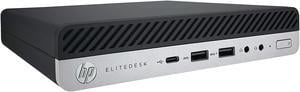 HP Business Desktop EliteDesk 800 G4-MINI Intel Core i5-8500T 8GB DDR4 256 GB PCIe SSD Intel UHD Graphics 630 Windows 11 Pro 64-bit