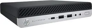 HP Business Desktop EliteDesk 800 G4-MINI Intel Core i5-8500T 8GB DDR4 256GB SSD Intel UHD Graphics 630 Windows 11 Pro 64-bit