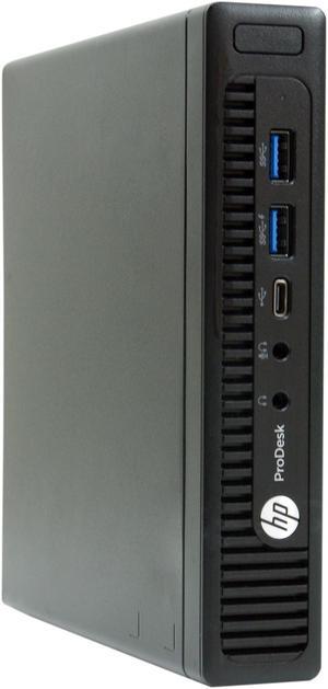 HP Desktop Computer ProDesk 600 G2-MINI Intel Core i3-6100 8 GB 256 GB SSD Intel HD Graphics 530 Windows 10 Home 64-bit