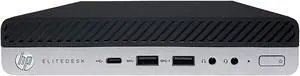HP 800 G4-MINI Desktop Intel Core i5-8400T 1.7GHz  16GB Memory 256GB SSD Internal WiFi Bluetooth Windows 11 Pro 64-bit
