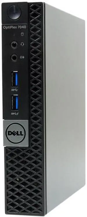 DELL Desktop Computer 7040-MICRO Intel Core i5-6500T 16 GB 480GB SSD Intel HD Graphics 530 Windows 10 Pro 64-bit