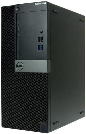 DELL 7040-T Desktop Computer Intel Core i7 6th Gen 6700 (3.40 GHz) 16 GB 512 GB SSD DVD-ROM Intel HD Graphics 530 Windows 10 Pro 64-bit