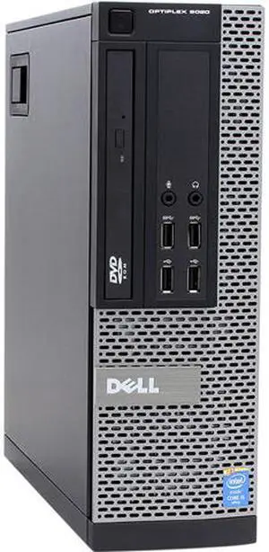 DELL Desktop Computer OptiPlex 9020-SFF Intel Core i7-4770 16GB DDR3 256GB SSD Intel HD Graphics 4600 Windows 10 Pro 64-bit