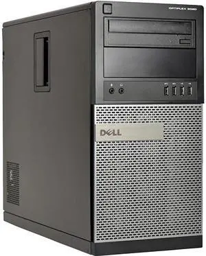 DELL Desktop Computer 9020-T Intel Core i5-4570 8GB DDR3 480GB SSD Intel HD Graphics 4600 Windows 10 Pro