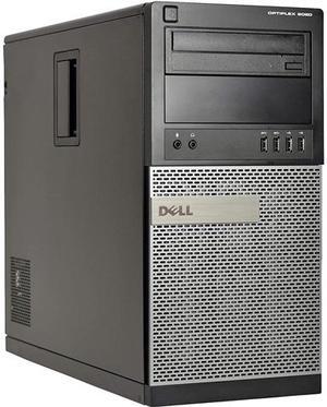 DELL Desktop Computer 9020-T Intel Core i7-4770 16GB DDR3 480GB SSD Intel HD Graphics 4600 Windows 10 Pro