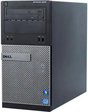 DELL Grade A Desktop Computer OptiPlex 3010 Intel Core i5-3470 8GB DDR3 1TB HDD Intel HD Graphics 2500 Windows 10 Pro