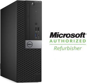 DELL Desktop Computer, Refurbished by Microsoft Authorized Refurbisher (MAR) - Grade A OptiPlex 7050 Intel Core i5-6500 8GB DDR4 256GB SSD Intel HD Graphics 530 Windows 10 Pro
