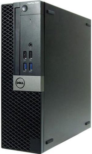 DELL Desktop Computer 7040 Intel Core i7-6700 16 GB 1 TB 2.5" SSD Intel HD Graphics 530 Windows 10 Pro 64-bit