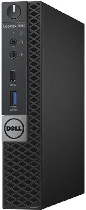 DELL Desktop Computer 7050 Intel Core i5-7500T 16 GB 256 GB M.2-NVMe SSD Intel HD Graphics 630 Windows 10 Pro 64-bit