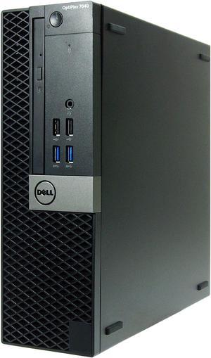 DELL Desktop Computer 7040-SFF Intel Core i7 6th Gen 6700 (3.40GHz) 16GB DDR4 512 GB SSD DVD Intel HD Graphics 530 Windows 10 Pro 64-bit