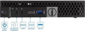DELL Business Desktop OptiPlex 7050 Intel Core i7-6700T 8 GB 256GB SSD Intel HD Graphics 530 Windows 10 Pro 64-bit