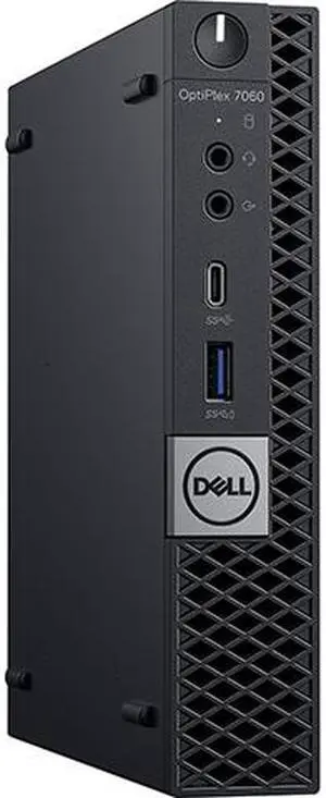 DELL Business Desktop OptiPlex 7060-MICRO Intel Core i5-8500T 8GB DDR4 256GB SSD Intel UHD Graphics 630 Windows 11 Pro 64-bit
