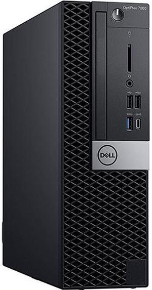 DELL Business Desktop OptiPlex 7060-SFF Intel Core i7-8700 16GB DDR4 500 GB M.2 NVMe SSD Intel UHD Graphics 630 Windows 11 Pro 64-bit