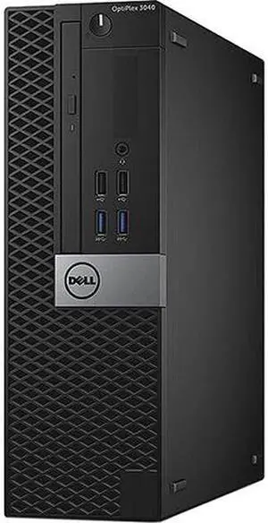 DELL Business Desktop OptiPlex 3040 Intel Core i5 6th Gen 6500 (3.20GHz) 8 GB DDR3L 256 GB SSD Intel HD Graphics 530 Windows 10 Pro 64-bit (Grade A Refurbished)