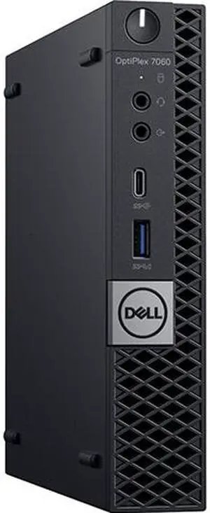 Dell OptiPlex 7060 Micro Form Factor Desktop Intel Core i5 8th Gen 8500T (2.10GHz) 8GB DDR4 256GB SSD Windows 10 Pro 64-bit