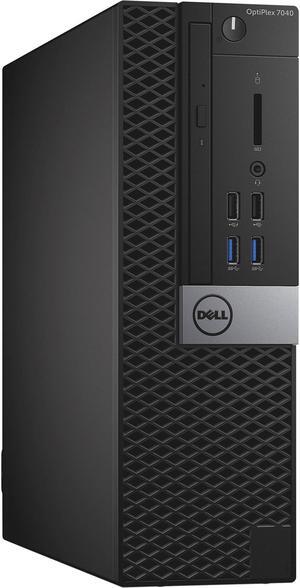 Dell OptiPlex 7040 Small Form Factor Desktop Intel Core i5 6th Gen 6500 (3.20GHz) 16GB DDR4 512GB SSD Windows 10 Pro 64-bit