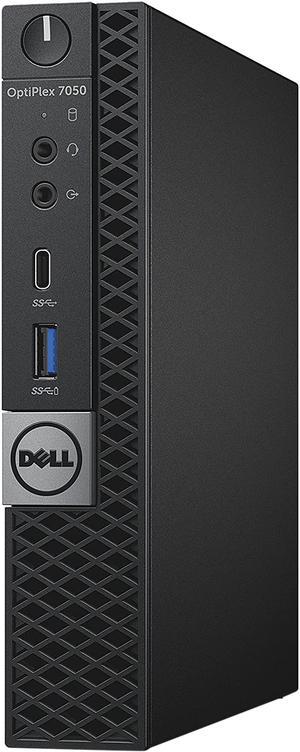 DELL Grade A Business Desktop OptiPlex 7050 Micro Intel Core i7-6700T 16GB DDR4 256 GB SSD Intel HD Graphics 530 Windows 10 Pro 64-bit