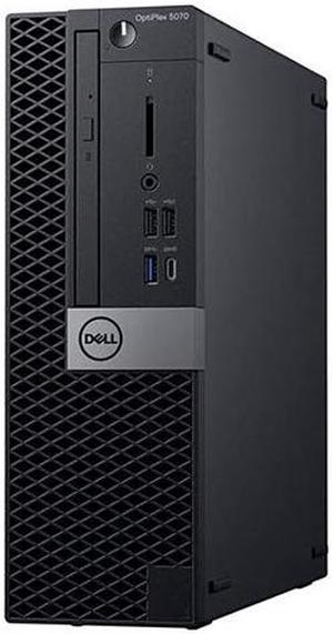 DELL Business Desktop OptiPlex 5070 SFF Intel Core i5-9500 16GB DDR4 512 GB SSD Intel UHD Graphics 630 Windows 10 Pro 64-bit