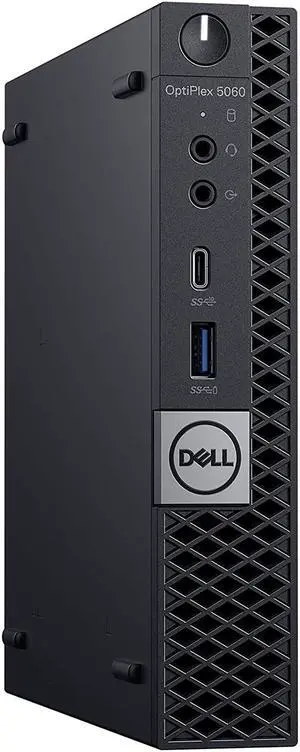 DELL Business Desktop OptiPlex 5060-MICRO Intel Core i5-8500T 32GB DDR4 500GB PCIe SSD Intel UHD Graphics 630 Windows 11 Pro 64-bit