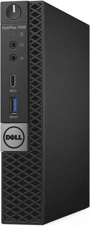 DELL Business Desktop OptiPlex 7050-MICRO Intel Core i7-7700T 16GB DDR4 500GB PCIe SSD Intel HD Graphics 630 Windows 10 Pro 64-bit