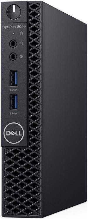 DELL Grade A Business Desktop OptiPlex 3060 Intel Core i5 8th Gen 8500T (2.10GHz) 16GB DDR4 256 GB SSD Windows 11 Pro 64-bit Micro Form Factor (MFF)