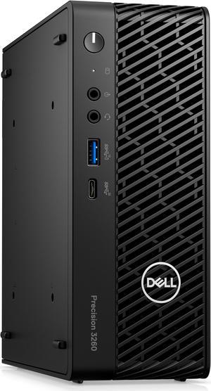 Dell Precision 3260 Compact Workstation - Intel Core i7 13700 13th Gen 2.10GHz - 32GB DDR5 - 512 GB SSD - NVIDIA T1000 8 GB - Windows 11 Pro  TV2DP