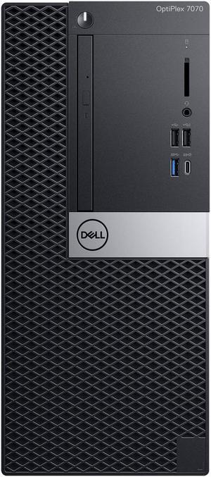 DELL Business Desktop OptiPlex 7070-T Intel Core i7-9700 16GB DDR4 512GB SSD Intel UHD Graphics 630 Windows 11 Pro 64-bit