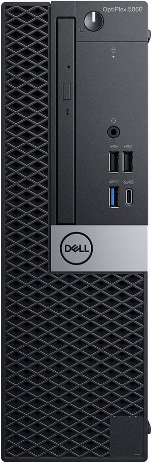 DELL Business Desktop OptiPlex 5060-SFF Intel Core i5-8500 8GB DDR4 256GB SSD Intel UHD Graphics 630 Windows 11 Pro 64-bit