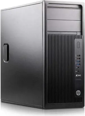 HP Business Desktop Z240-T Intel Core i7-6700 16 GB 512GB SSD Intel HD Graphics 530 Windows 10 Pro 64-bit