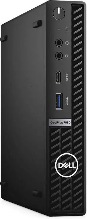 Dell OptiPlex 7080 Micro Form Factor Desktop PC Intel Core i5-10600T 6-Core Processor 2.40GHz 32GB Intel UHD Graphics 630 256GB SSD Windows 11 Pro 64-Bit