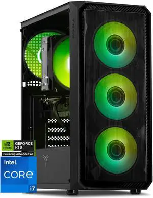 Yeyian Gaming Desktop PC TANTO YPI-TA47F0C-5601N Intel Core i7-14700F 32GB DDR5 1TB NVMe SSD GeForce RTX 5060 Windows 11 Home