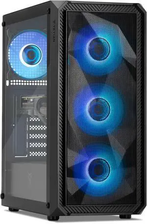 YEYIAN Gaming Desktop PC TANTO INTEL Core i5-14400F GeForce RTX5050 8GB 16GB DDR5 1TB SSD 650W Gold PSU Windows 11 Home