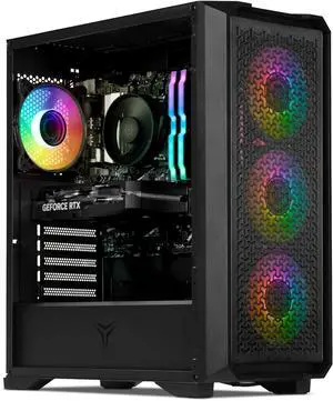 YEYIAN Gaming Desktop PC Vault Intel Core i7-14700F 32GB DDR5 1TB PCIe SSD GeForce RTX 5060 Windows 11 Home -  YPI-VA47F0C-5601N